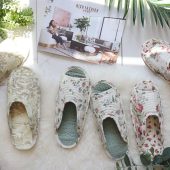 Indoor slippers,  Large Size slippers, quilted slippers,  socks, non-slip, indoor socks, quilted socks, flexible slippers