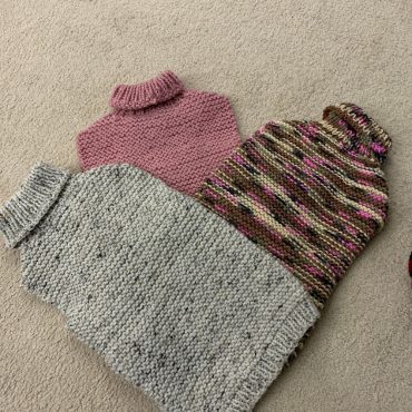 Dog Jumper, Hand knitted dog jumper, Puppy jumper, Pet Clothing, Dog Clothing Accessories, woolly dog jumper,  Pooch Clothing, Dog Gift