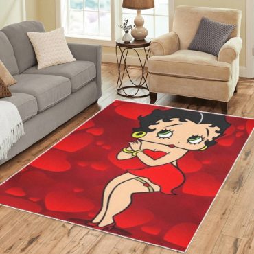 Betty Boop Area Rug Big Home Decoration Gifts For Her