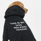 This is My Dog Walking Hoodie Dog Hoodie Personalised Cats Pet Clothing Jumper