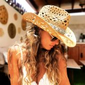 Handmade straw sun hats, Boho cowboy hats for women, bohemian beach festival hat, summer Hat,  boho cowgirl hats for women
