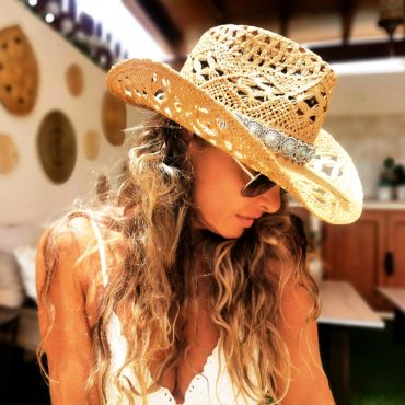 Handmade straw sun hats, Boho cowboy hats for women, bohemian beach festival hat, summer Hat,  boho cowgirl hats for women