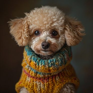 Handcrafted Pet Sweater, Cozy Knit Dog Pullover, Multicolor Woolen Canine Jumper, Cute Puppy Winter Apparel, Warm Pet Clothing, Small Breed