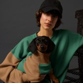 Dog & Human Matching Soft Cotton Sweatshirt, Matching Pet and Owner Set, Pet Owner Dog Lover Gift