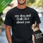 Dog Shirt Matching Dog Owner Clothes, Dog and Human Matching Comfort Color Tshirt, Gift for Dog Mom Dad, Funny Pet Clothes Cat Owner Clothes