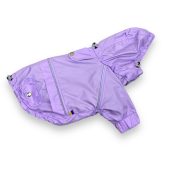 Lavender Waterproof Dog Jacket - Custom Windproof Dog Coat for All Breeds - Adjustable Fit Pet Clothing
