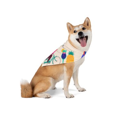 Summer Vibes Pet Bandana, Cute Dog Scarf for Beach Days, Stylish Pet Accessory, Dog Bandana for Warm Weather, Gifts for Pet Lovers, Vibrant