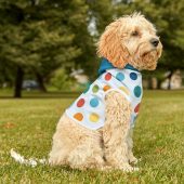 Colorful Polka Dot Pet Hoodie - Fun and Cozy Dog Sweater, Perfect for Pet Lovers, Dog Gifts, Dog Apparel, Cute Pet Clothing
