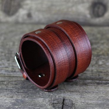 Brown leather bracelet, leather accessories, brown cuff, women cuff, men bracelet, anniversary gift, great gift.