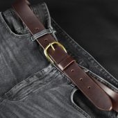 1.5 inches dark brown leather belt, 40mm leather belt, waist belt, men's belt, women's belt, handmade leather belt, leather accessories.